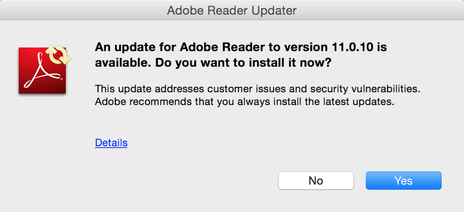 adobe reader install mac